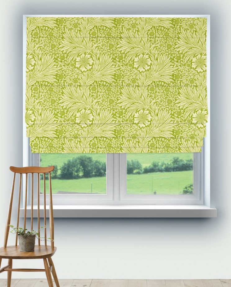 Roman Blinds Morris and Co Marigold Fabric 226982