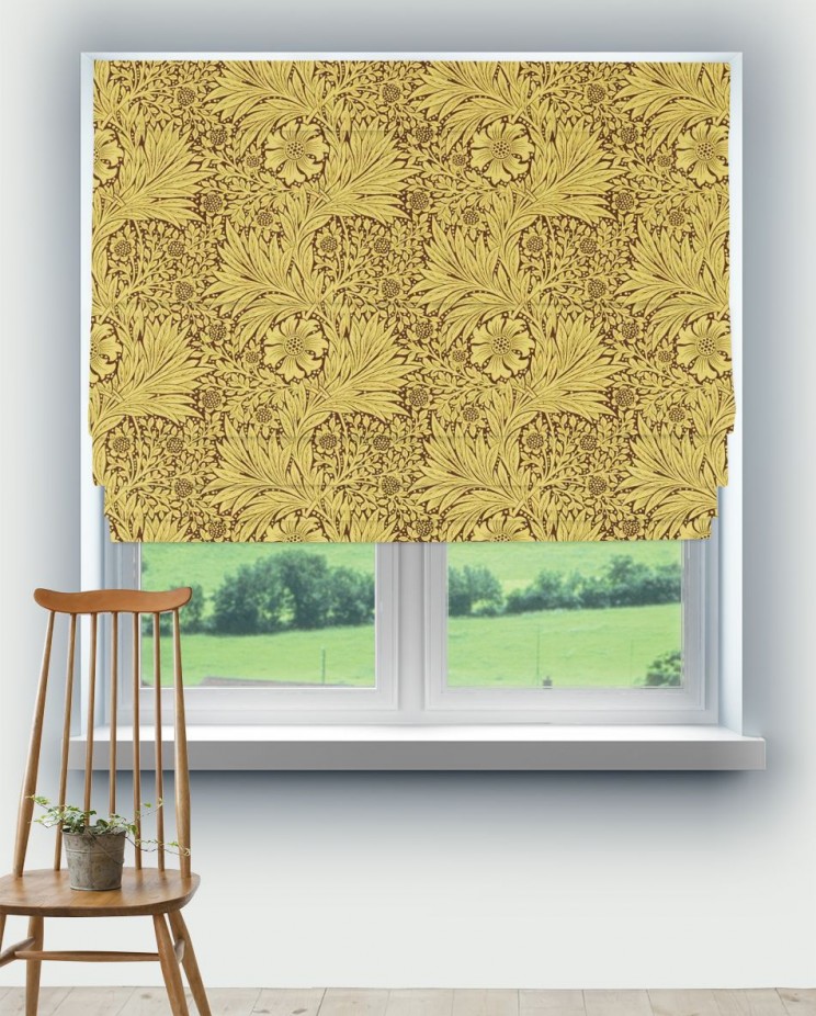 Roman Blinds Morris and Co Marigold Fabric 226983