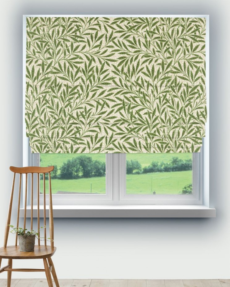 Roman Blinds Morris and Co Emery’s Willow Fabric 227020