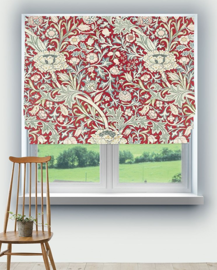 Roman Blinds Morris and Co Trent Fabric 227024