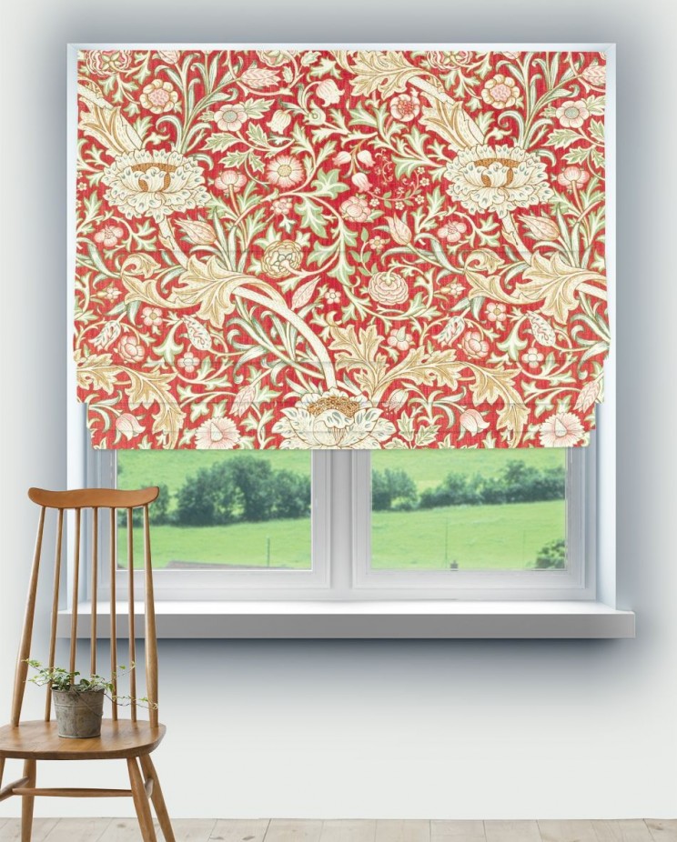 Roman Blinds Morris and Co Trent Fabric 227025
