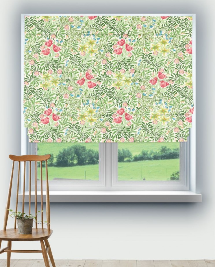 Roman Blinds Morris and Co Bower Fabric 227027