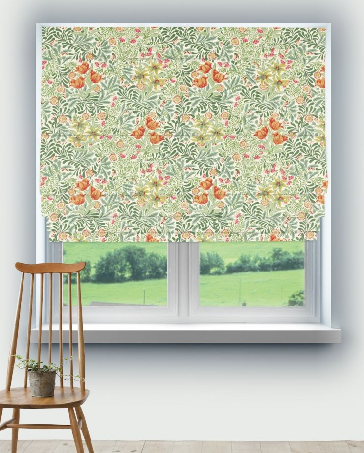 Roman Blinds Morris and Co Bower Fabric 227028