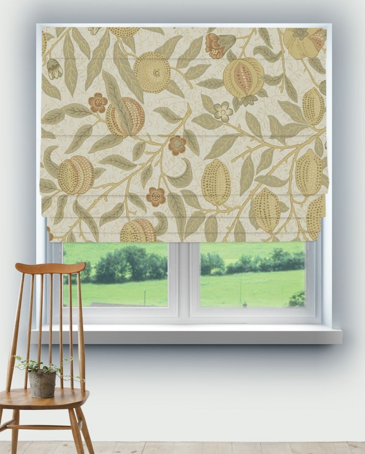 Roman Blinds Morris and Co Fruit Fabric 230285