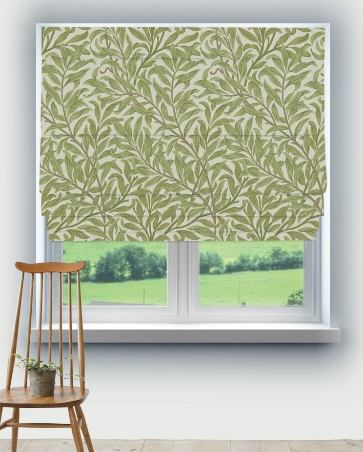Roman Blinds Morris and Co Willow Bough Fabric 230290