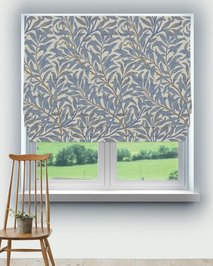 Roman Blinds Morris and Co Willow Bough Fabric 230291