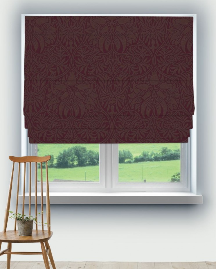 Roman Blinds Morris and Co Crown Imperial Fabric 230294