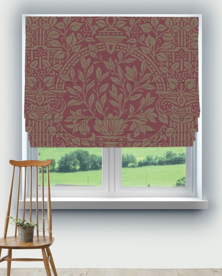 Roman Blinds Morris and Co Garden Craft Fabric 230295