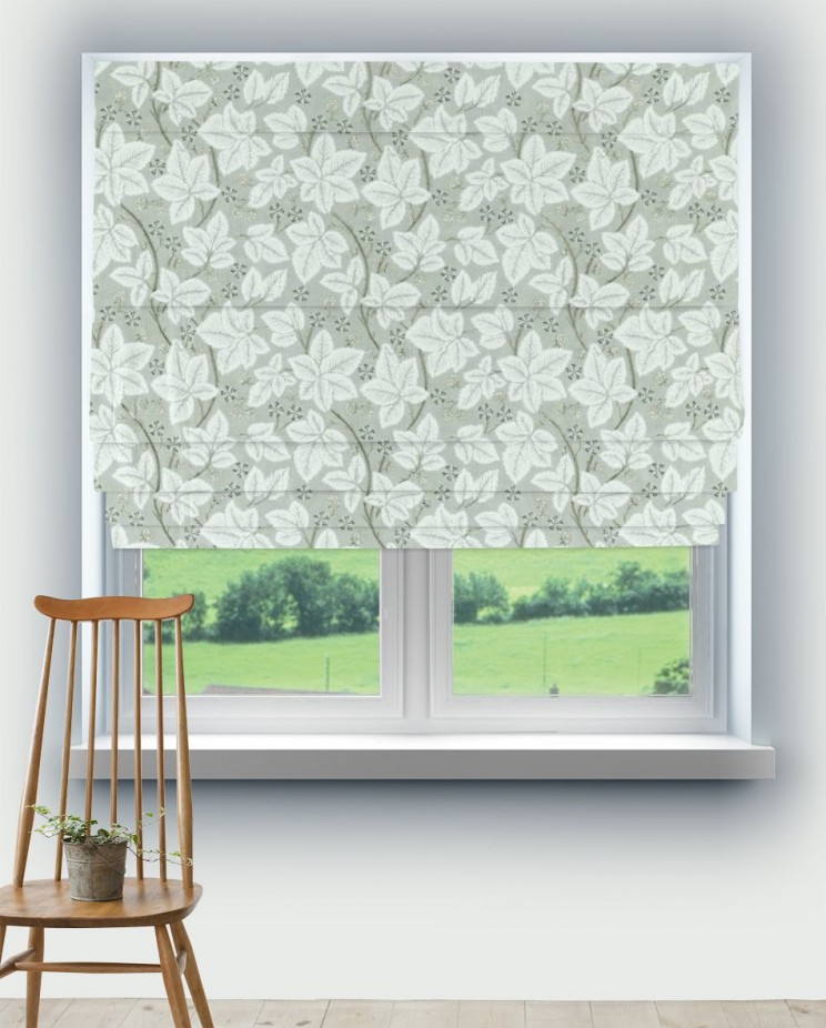 Roman Blinds Morris and Co Pure Bramble Embroidery Fabric 236622