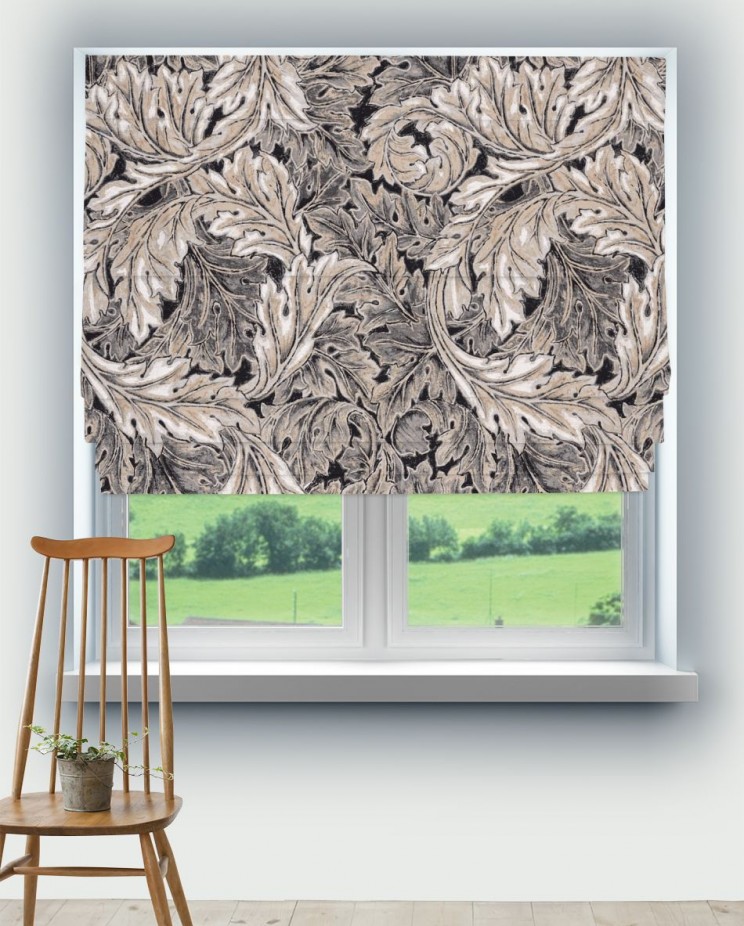 Roman Blinds Morris and Co Pure Acanthus Weave Fabric 236625