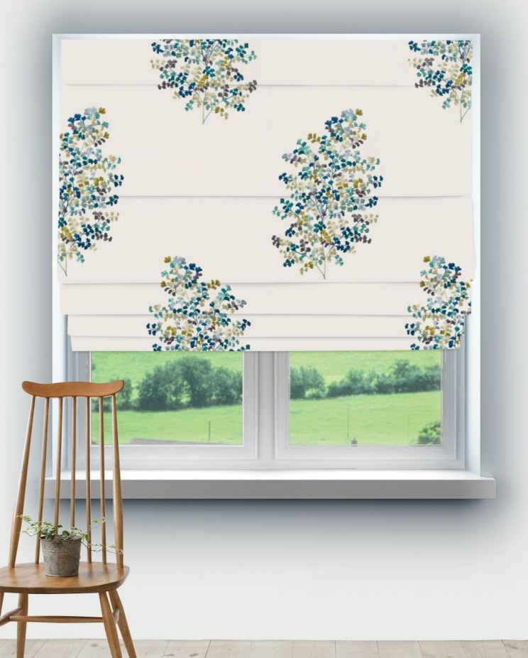 Roman Blinds Sanderson Wendell Embroidery Fabric 236722