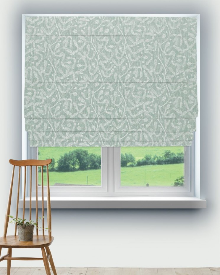 Roman Blinds Sanderson Trailing Sycamore Weave Fabric 236734