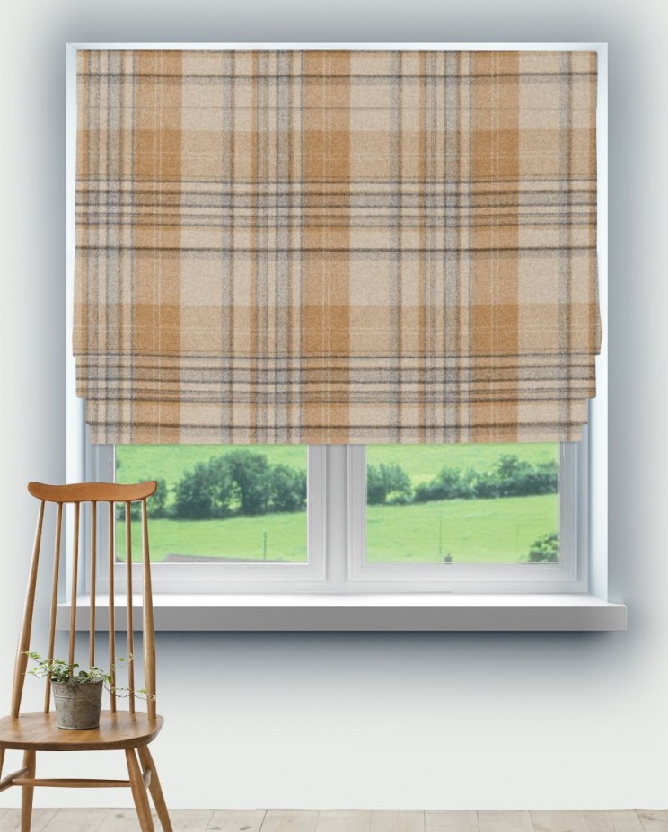 Roman Blinds Sanderson Bryndle Check Fabric 236737