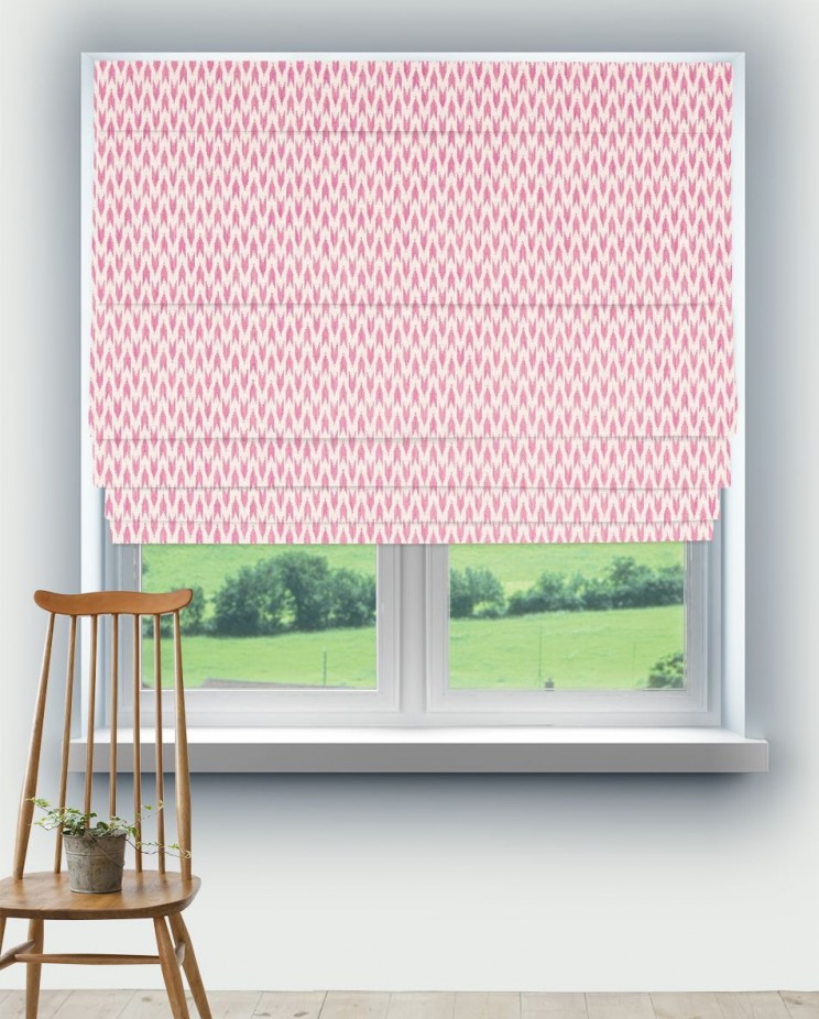 Roman Blinds Sanderson Hutton Pink Orchid Fabric 236801