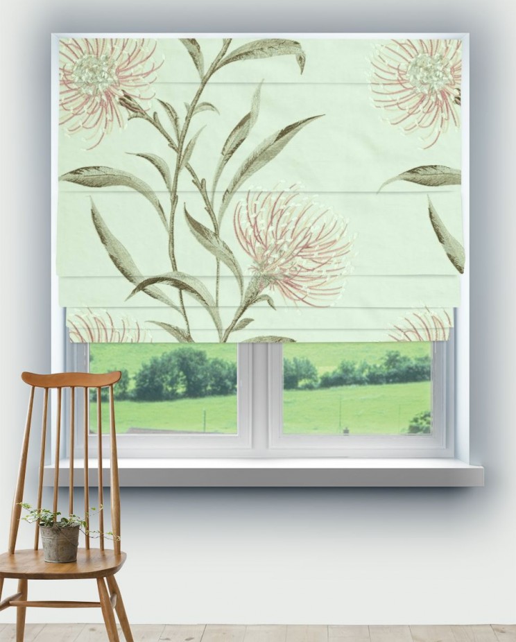 Roman Blinds Sanderson Catherinae Embroidery Fabric Fabric 237189