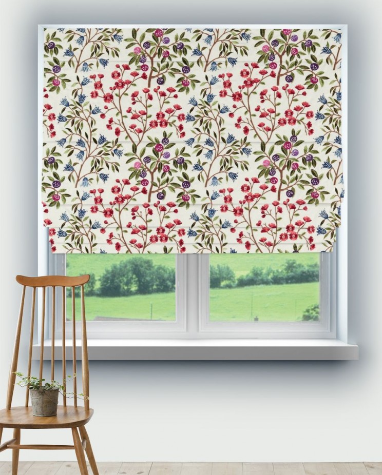 Roman Blinds Sanderson Foraging Embroidery Fabric 237315