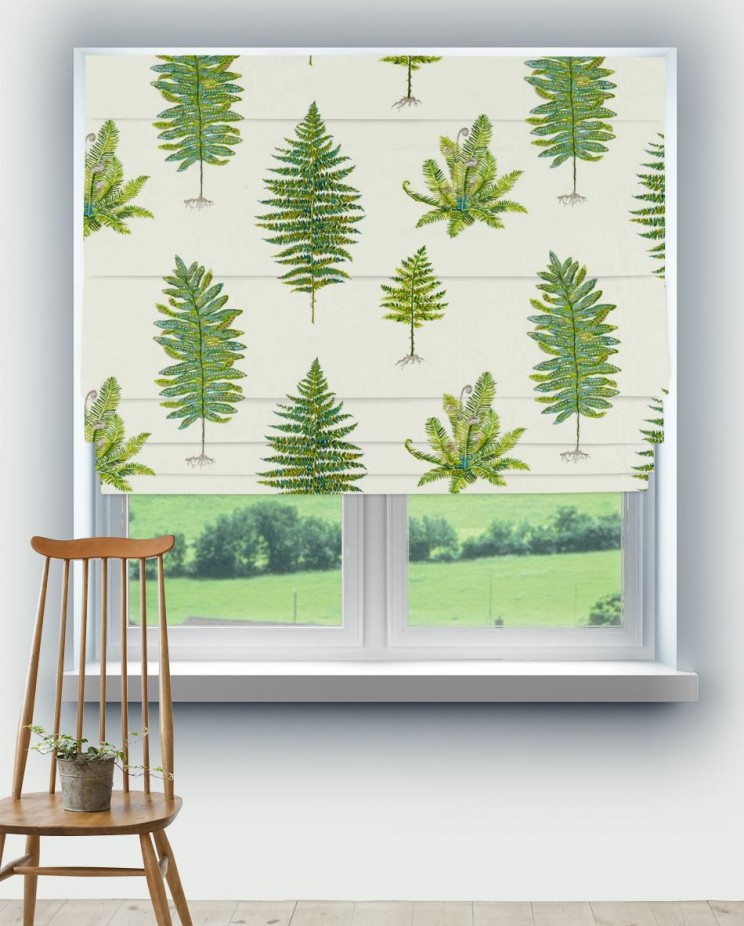 Roman Blinds Sanderson Fernery Embroidery Fabric 237319