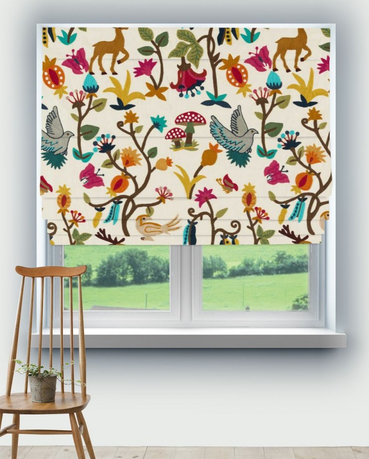 Roman Blinds Sanderson Forest of Dean Fabric 237324
