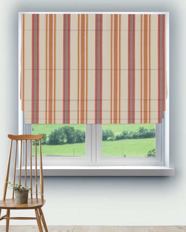 Roman Blinds Sanderson Valley Stripe Fabric 237329