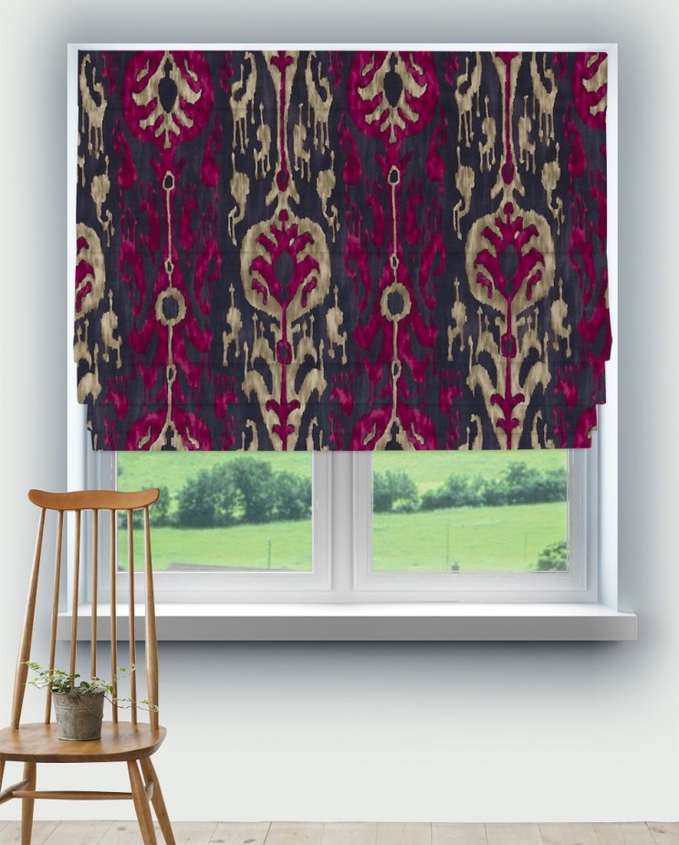 Roman Blinds Zoffany Kashgar Velvet Fabric 321675