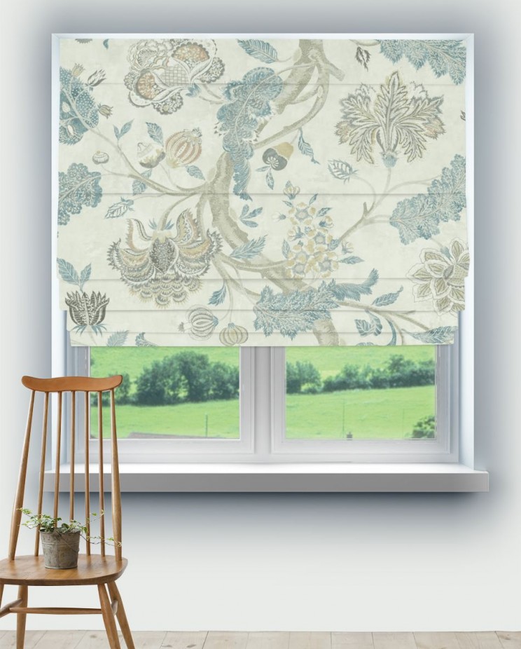 Roman Blinds Zoffany Indienne Print Fabric Fabric 322699