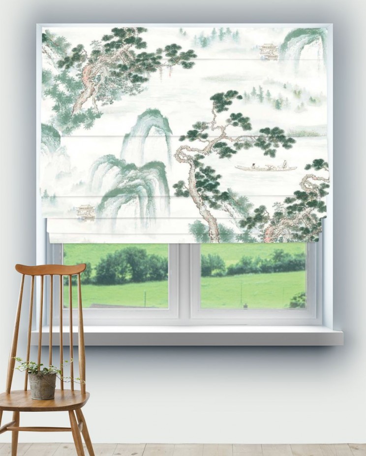 Roman Blinds Zoffany Floating Mountains Fabric 322724