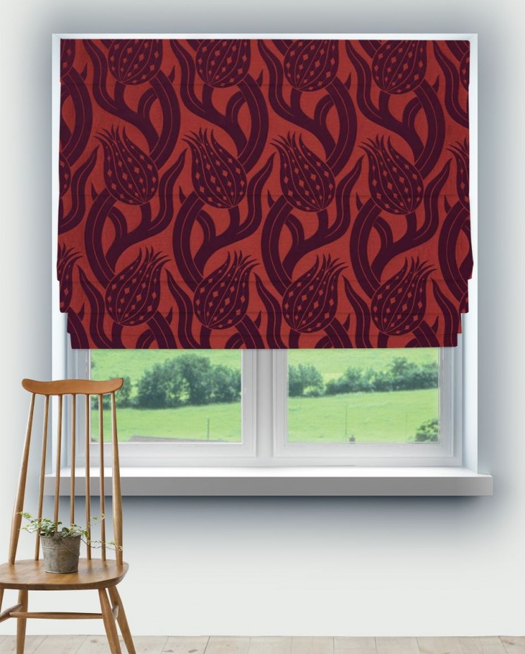 Roman Blinds Zoffany Persian Tulip Weave Fabric 333122