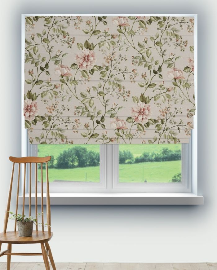Roman Blinds Prestigious Fragrant Peach Blossom Fabric 8690/252