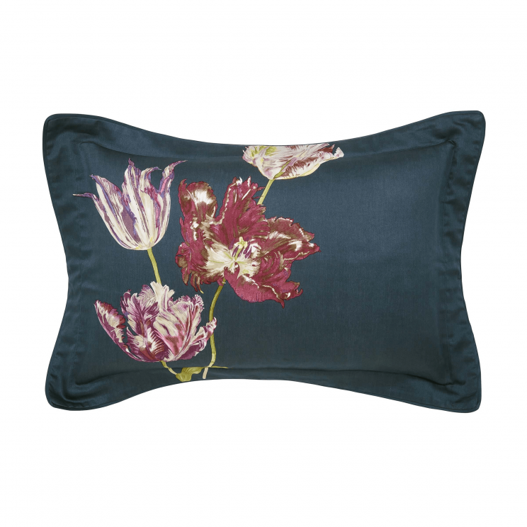 Sanderson Tulipomania Oxford Pillowcase in Ink 