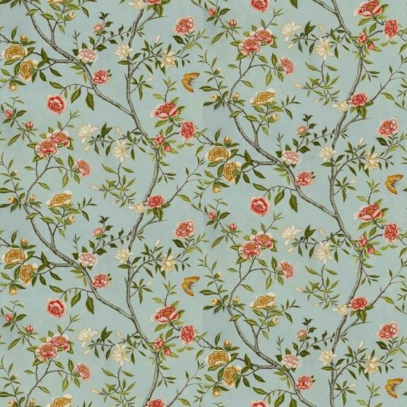 Zoffany Nostell Priory Sky/Pink Wallpaper