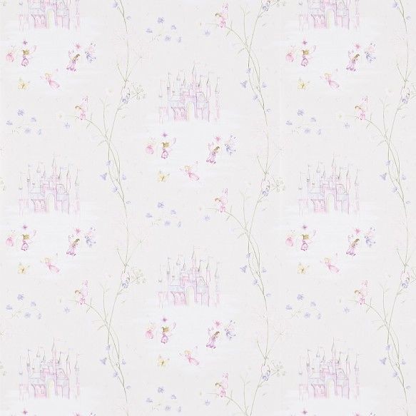 Sanderson Fairy Castle Vanilla Wallpaper