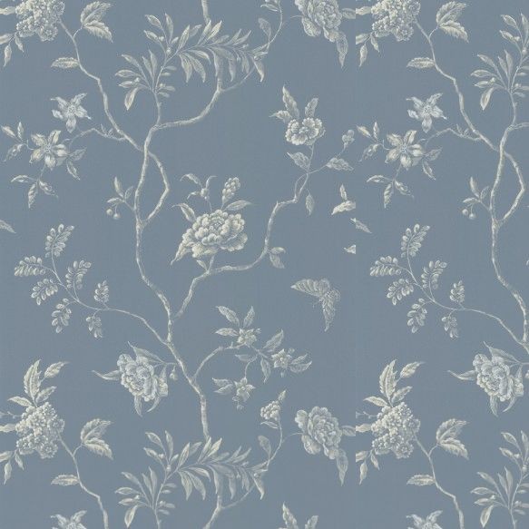 Delancey Wallpaper - Blue - By Colefax and Fowler - 7128/03