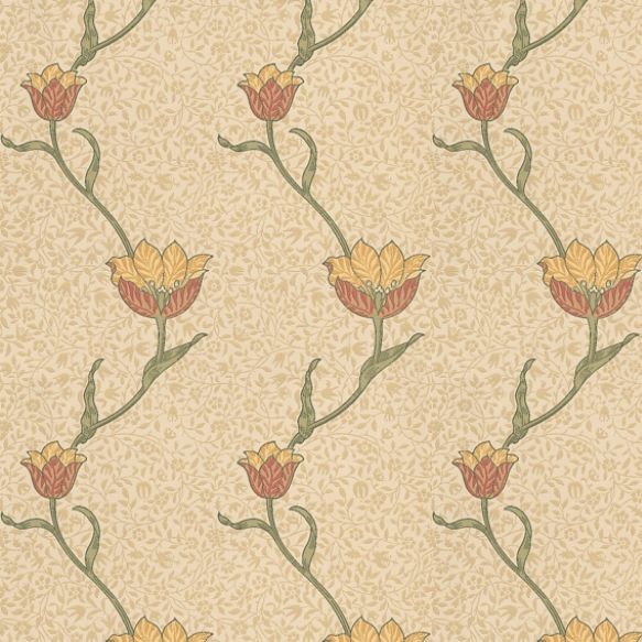 Morris and Co Garden Tulip Wallpaper