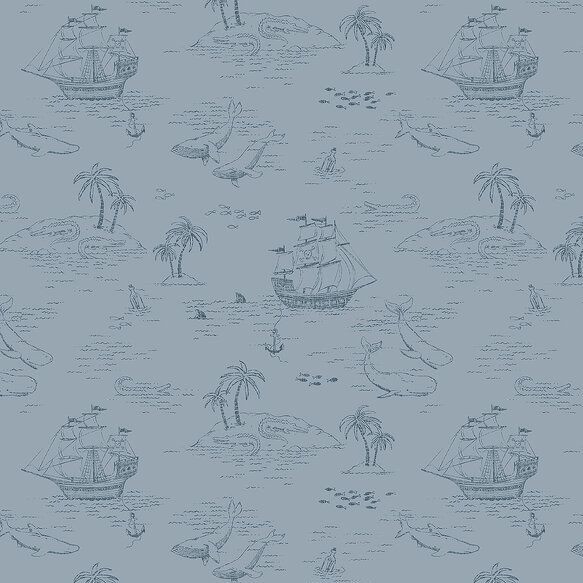Boråstapeter Treasure Island Wallpaper