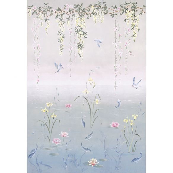 Sanderson Water Garden Wallpaper