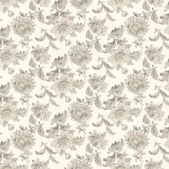 English Garden Floral Wallpaper - Birch - By Designers Guild - PEH0004/01
