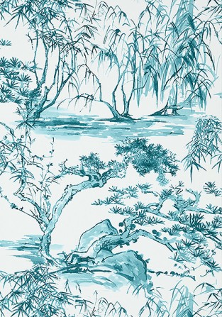 Anna French Kyoto Wallpaper