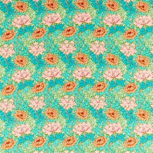 Morris and Co Chrysanthemum Fabric