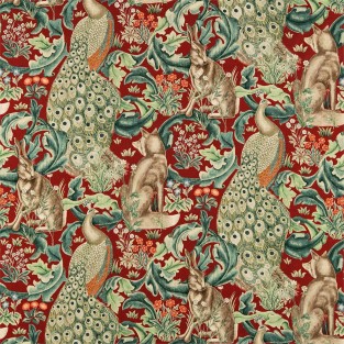 Morris and Co Forest Fabric