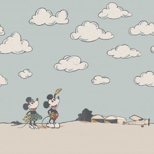 Sanderson Mickey In The Clouds Wallpaper