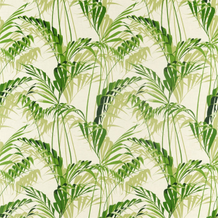 Sanderson Palm House Botanical Green Fabric