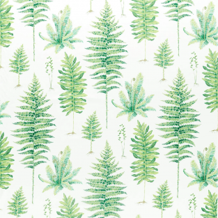 Sanderson Fernery Botanical Green Fabric