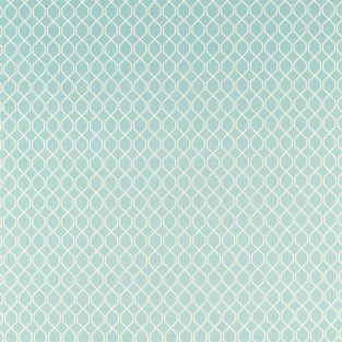 Sanderson Botanic Trellis Blue Clay Fabric