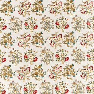 Morris and Co Newill Embroidery Fabric