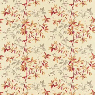 Sanderson Cherry Bough Fabric