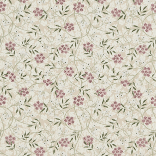 Morris and Co Jasmine Embroidery Fabric