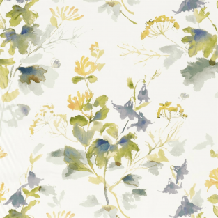 Sanderson Honey Flowers Fabric Fabric