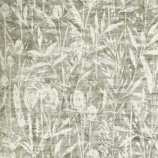 Sanderson Violet Grasses Fabric Fabric