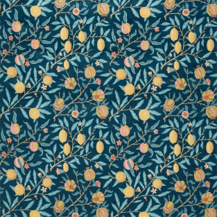 Morris and Co Fruit Velvet Fabric Fabric