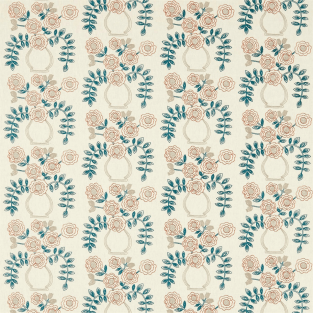 Sanderson Flower Pot Fabric